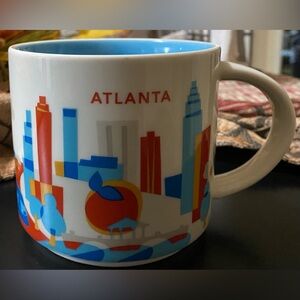 Starbucks Atlanta 2015 You Are Here Collection Mug 14-oz